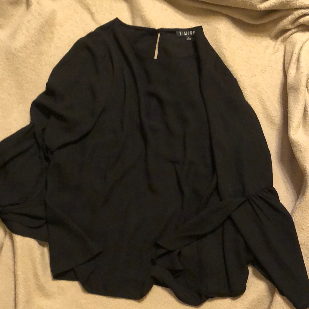 black blouse